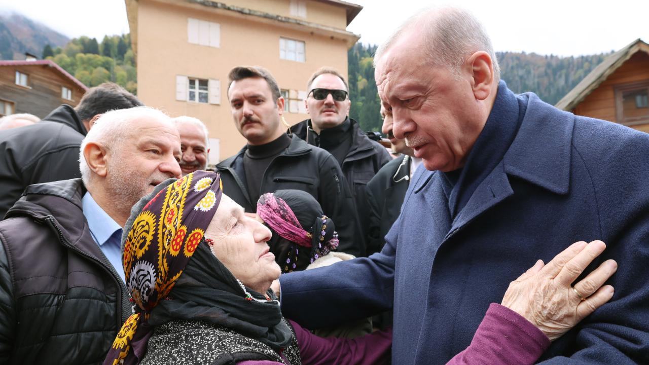 Cumhurbaşkanı Erdoğan Rize’de