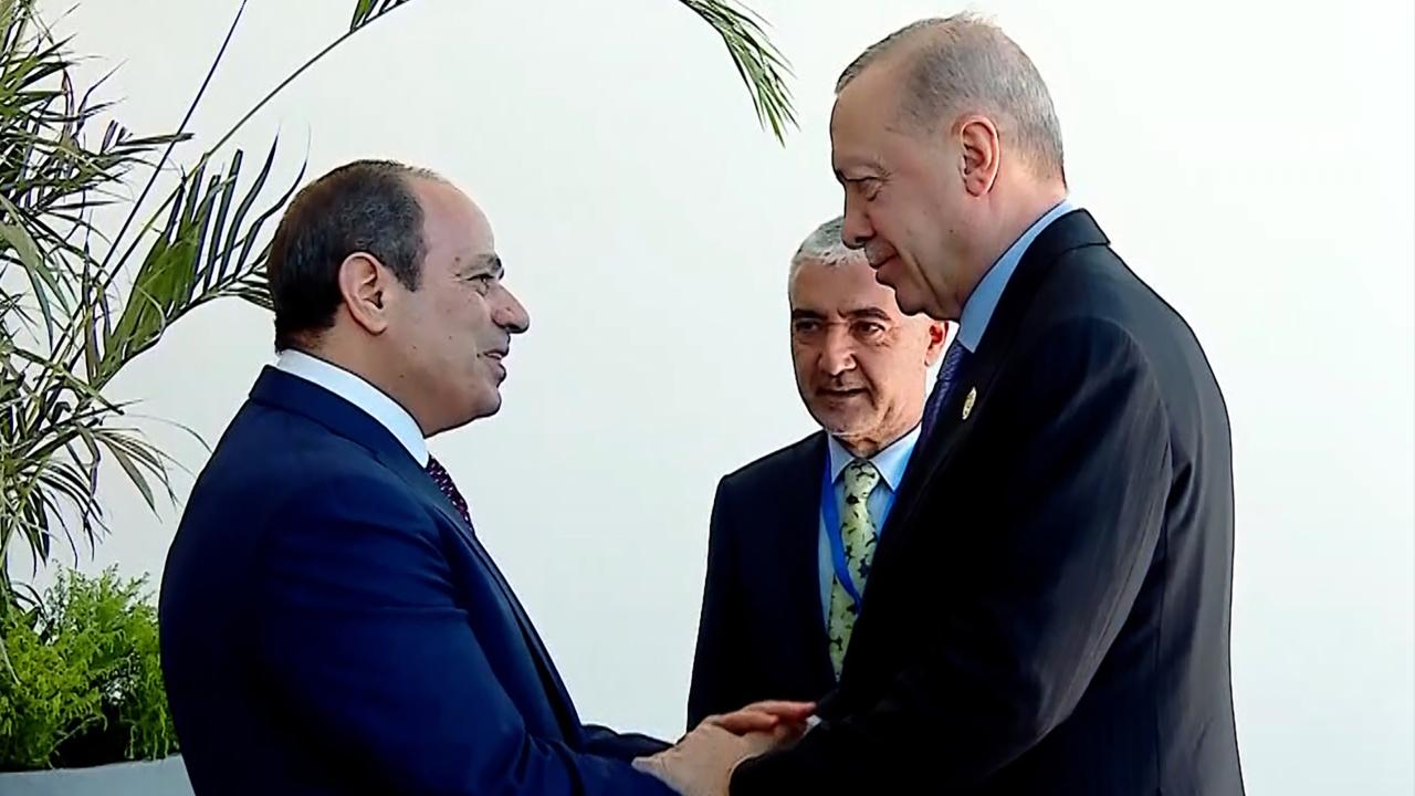 Cumhurbaşkanı Erdoğan, Gazze zirvesi için Mısır’da