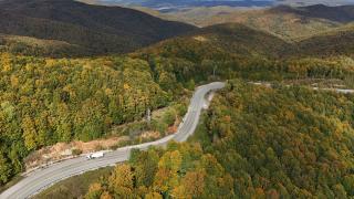 Istranca ormanları sonbahar renklerine büründü