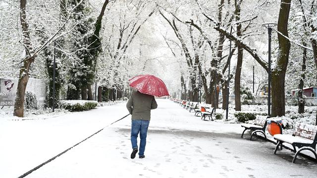 10 il için kuvvetli kar yağışı uyarısı