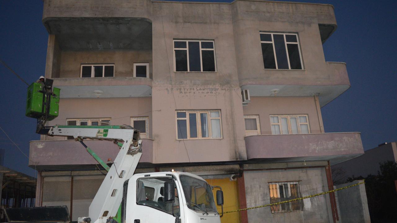 Mardin’de binada çıkan yangında 1 çocuk öldü