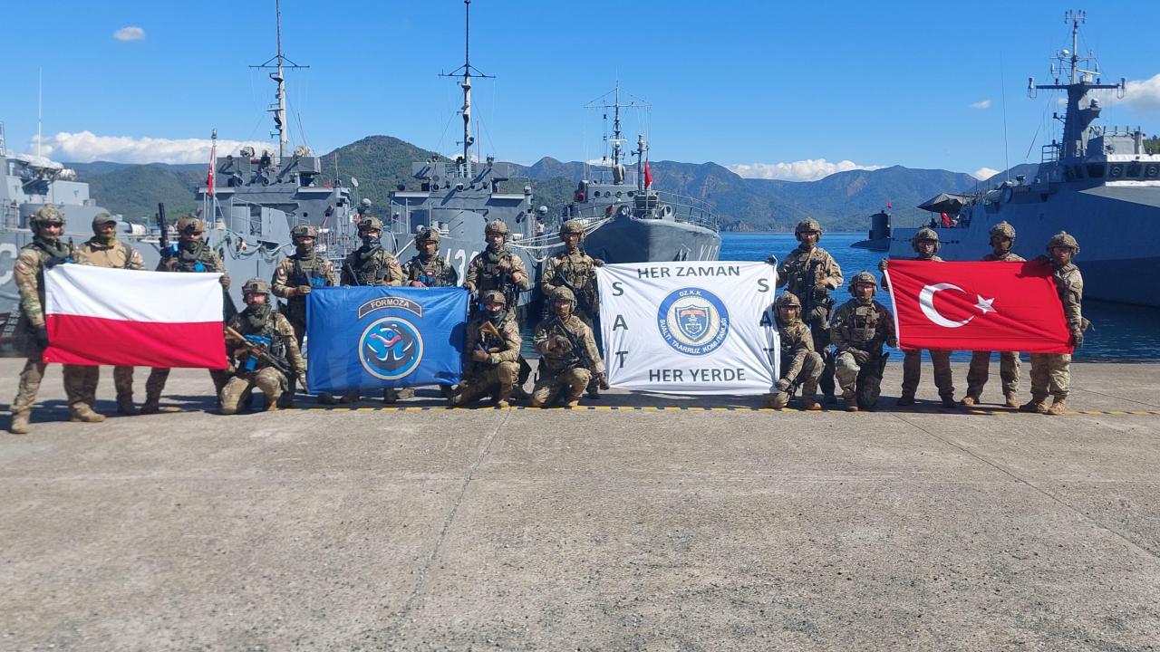 MSB’den TürkiyePolonya Su Altı Taarruz Deniz Özel Harekat Tatbikatı2025 paylaşımı