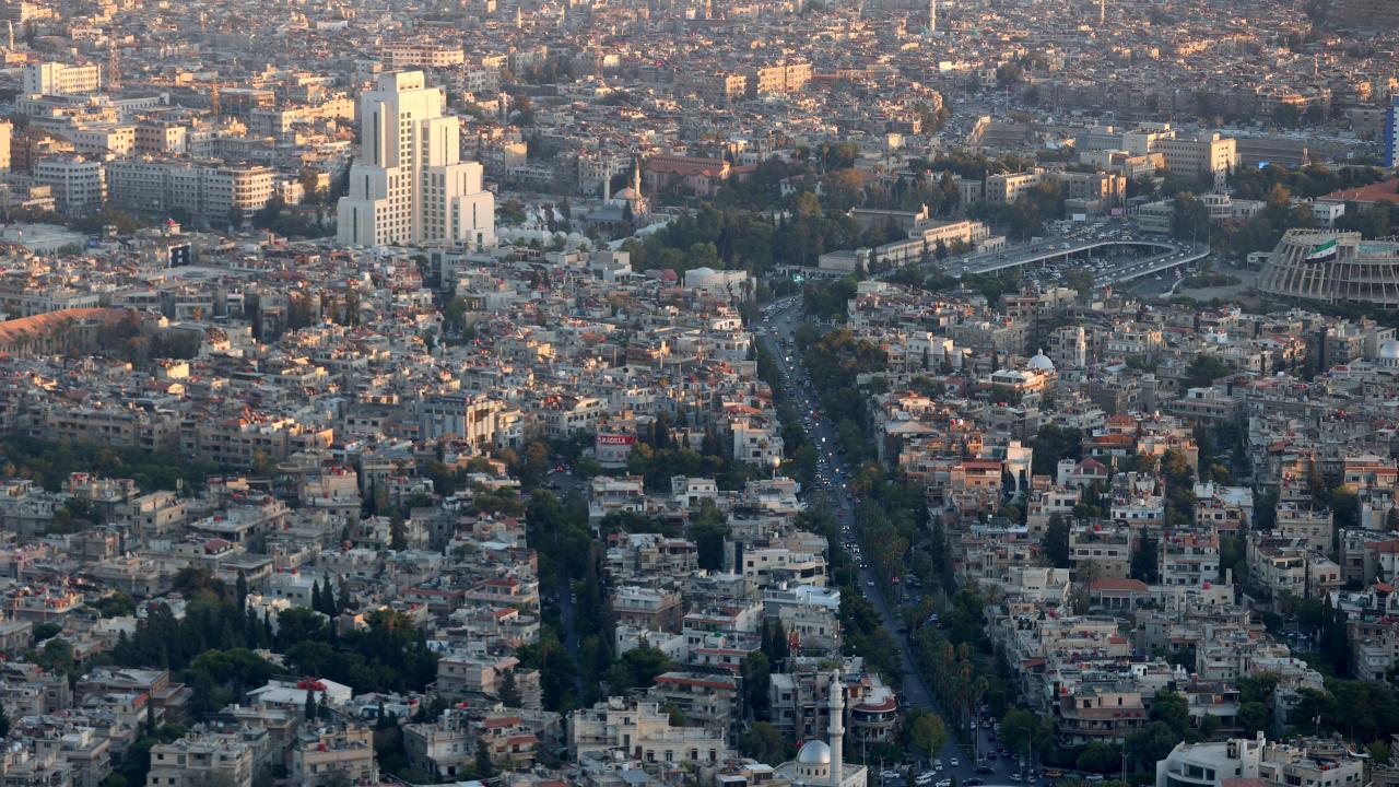 Şam, Kasiyun Dağı'ndan görüntülendi