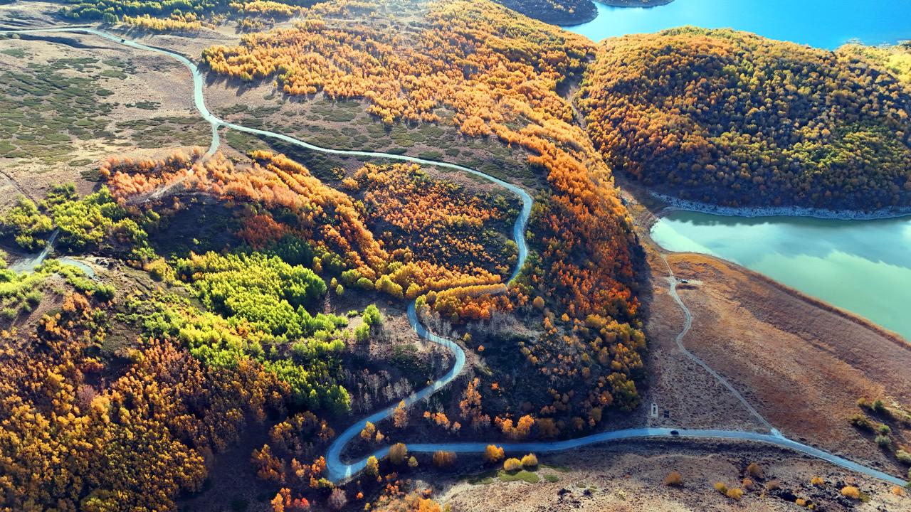 Nemrut Kalderası'nda sonbahar güzelliği