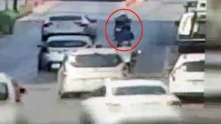 Otomobili üzerine sürerek ölümüne neden oldu: O anlar kamerada