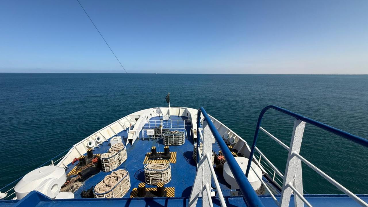 Türkiye'nin "İyilik Gemisi" El-Ariş Limanı'na ulaştı