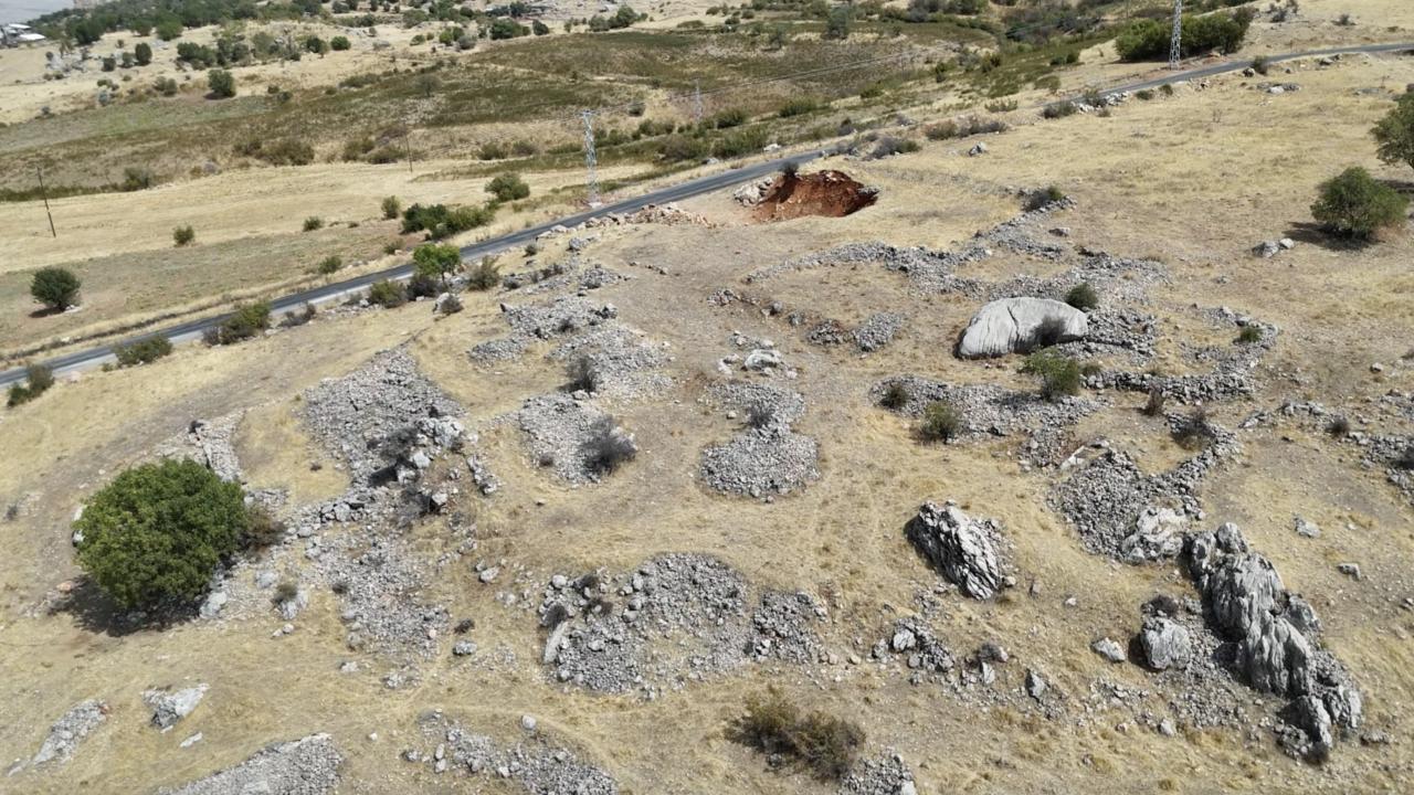Adıyaman kırsalında Roma dönemine ait yerleşim alanı bulundu