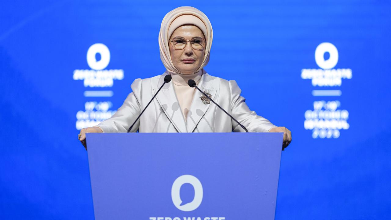 Emine Erdoğan: İsrail hem soykırım hem ekokırım yaptı