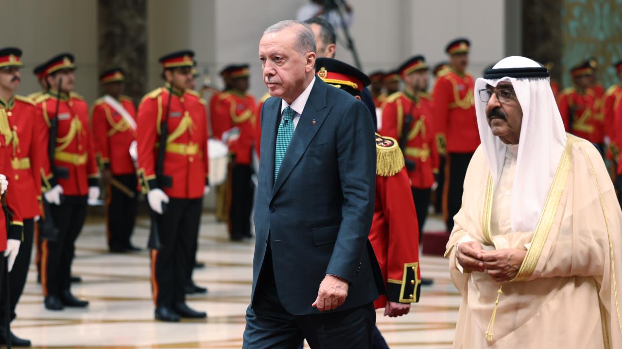 Cumhurbaşkanı Erdoğan Kuveyt'te