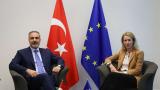 Bakan Fidan, AB Dış İlişkiler ve Güvenlik Politikası Yüksek Temsilcisi Kallas ile görüştü