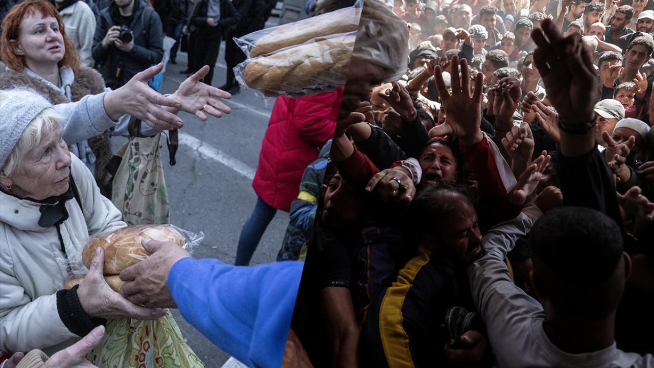 Gazze ve Ukrayna'da yaşanan insani kriz gözler önüne serildi