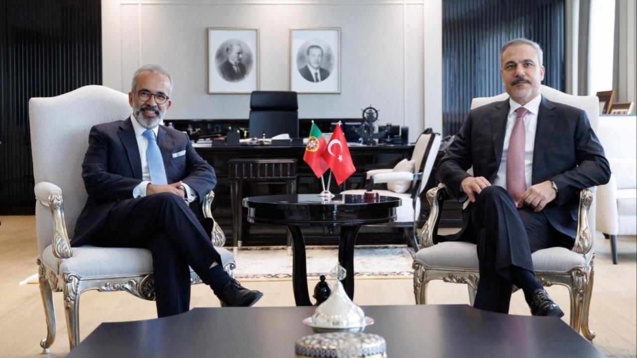 Bakan Fidan, Portekiz Dışişleri Bakanı Rangel ile görüştü Bakan Fidan, Portekiz Dışişleri Bakanı Rangel ile görüştü