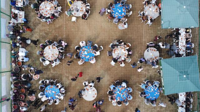 Yörük köyünde imece usulü yöresel yemeklerle gastronomi şenliği