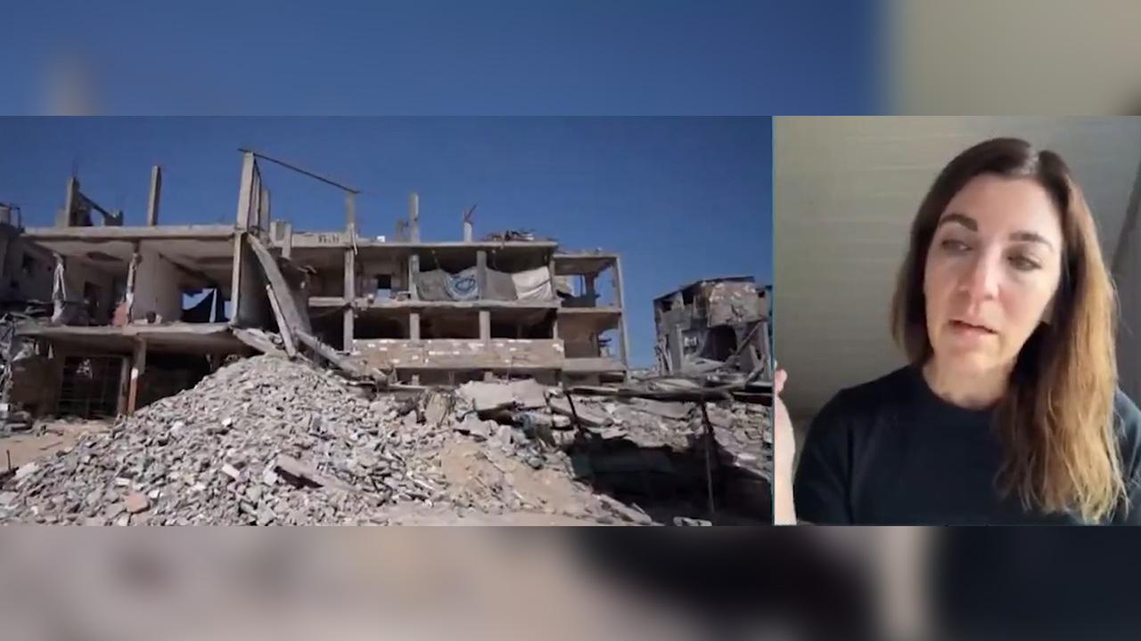 Türk doktor Nil Ekiz Gazze'de gördüklerini TRT Haber'e anlattı: Kıyamet kopmuş gibiydi