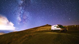 Bitlis'te yıldızlı gece