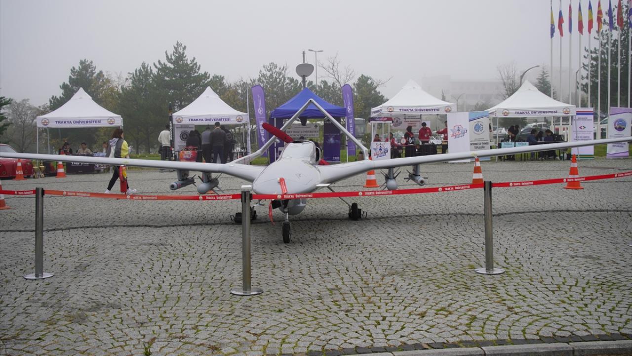 Bayraktar TB2 Edirne'deki festivalde sergilendi