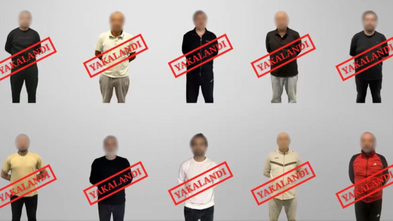 Kırmızı bültenle ve ulusal seviyede aranan 10 suçlu Türkiye'ye getirildi