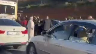 İstanbul'da düğün konvoyu: İki şeridi kapatıp horon oynadılar