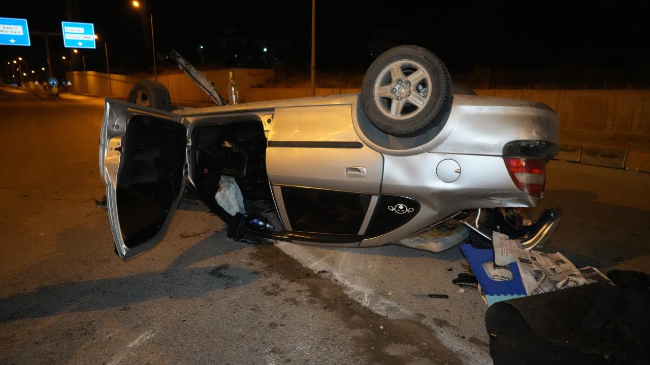 Kırıkkale’de refüje çarpan otomobil takla attı: 1’i ağır 2 yaralı Kırıkkale’de refüje çarpan otomobil takla attı: 1’i ağır 2 yaralı