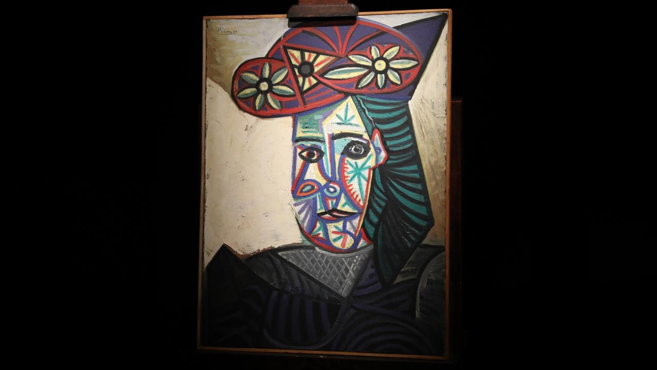 Picasso’nun gizli portresi Paris’te sergilendi