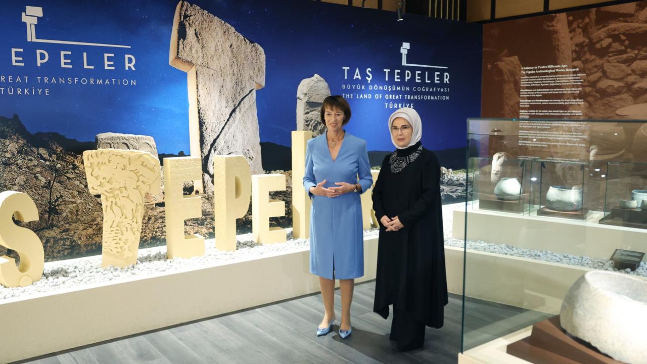Emine Erdoğan'dan 'Arkeolojinin Altın Çağı Sergisi'ne ilişkin paylaşım