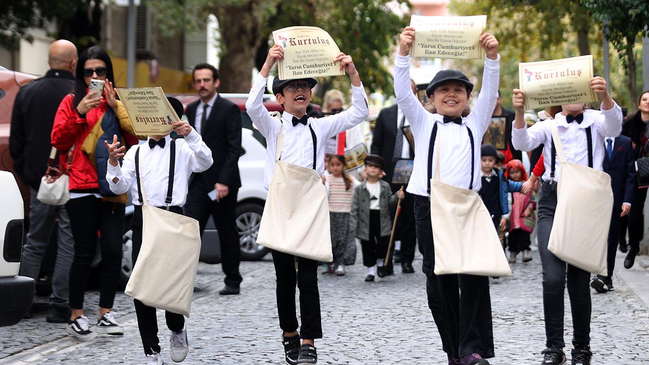 Kırklareli’nde 102. yıl heyecanı: Çocuklar gazeteci oldu