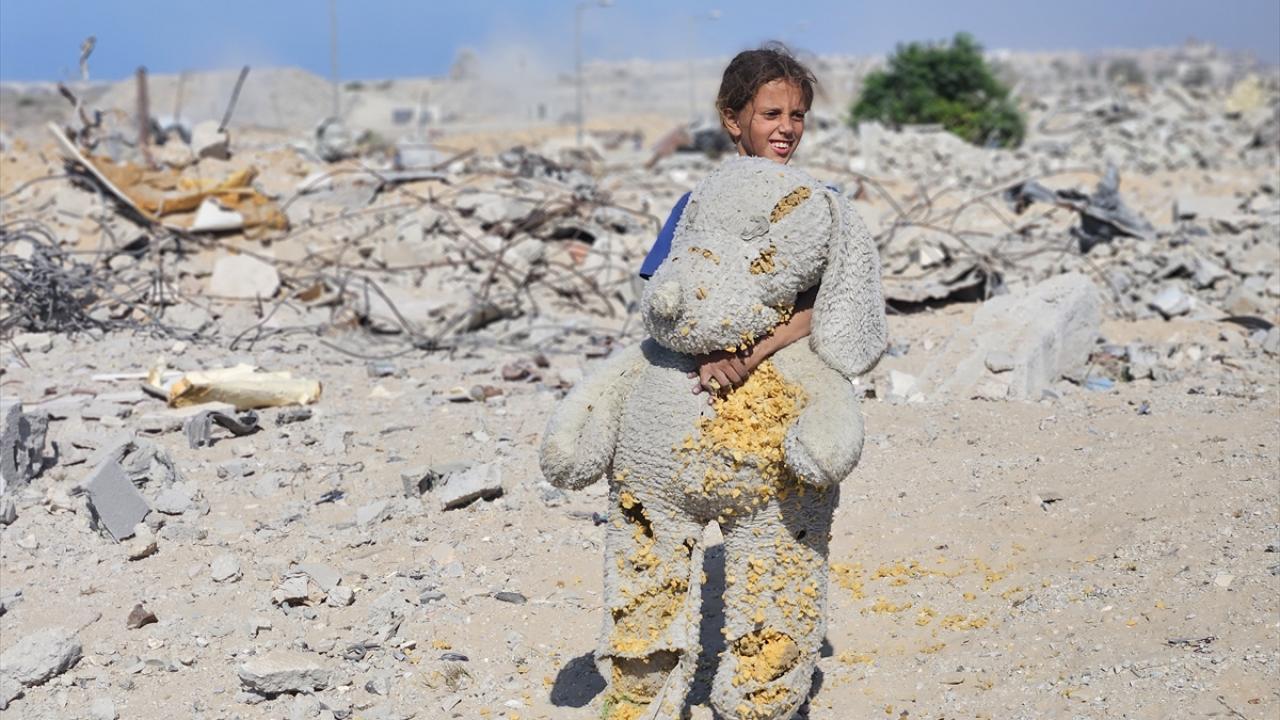 Gazze'nin Han Yunus kentinde günlük yaşam