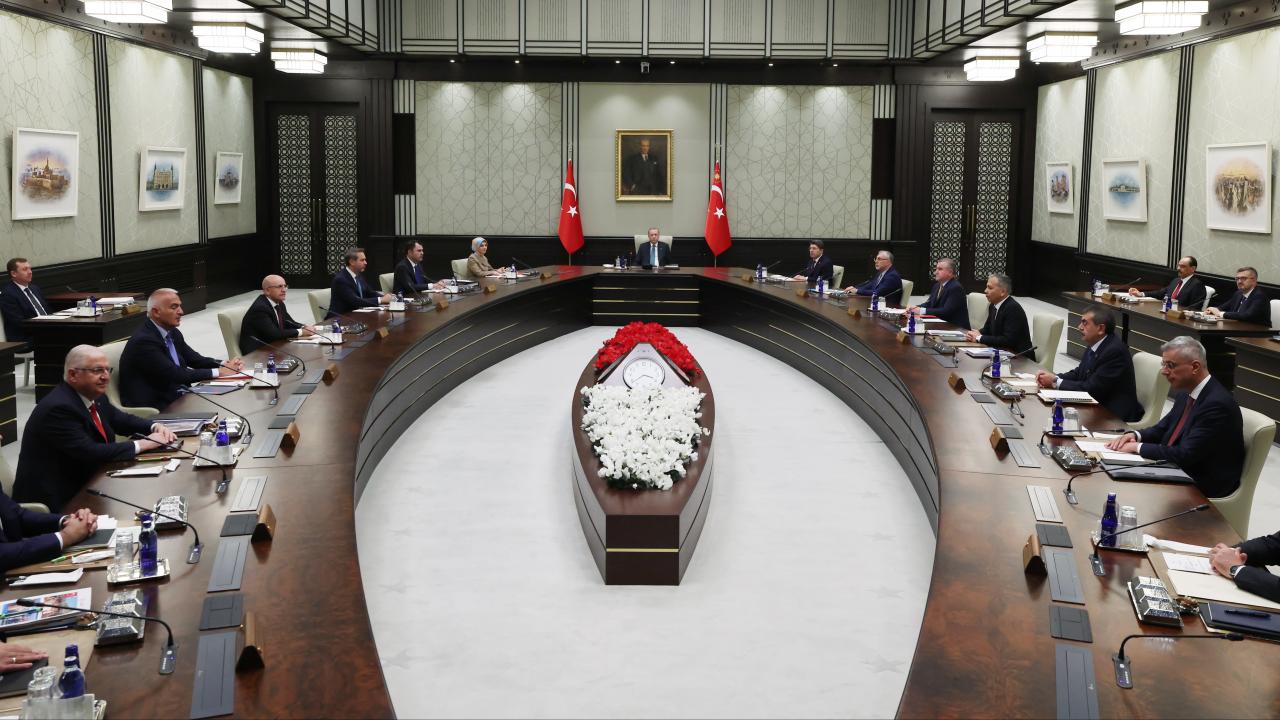 Cumhurbaşkanlığı Kabinesi Beştepe'de toplandı