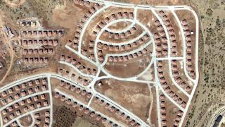 Malatya'da yapılan deprem bölgesinin en büyük köy konutu projesinde sona yaklaşıldı