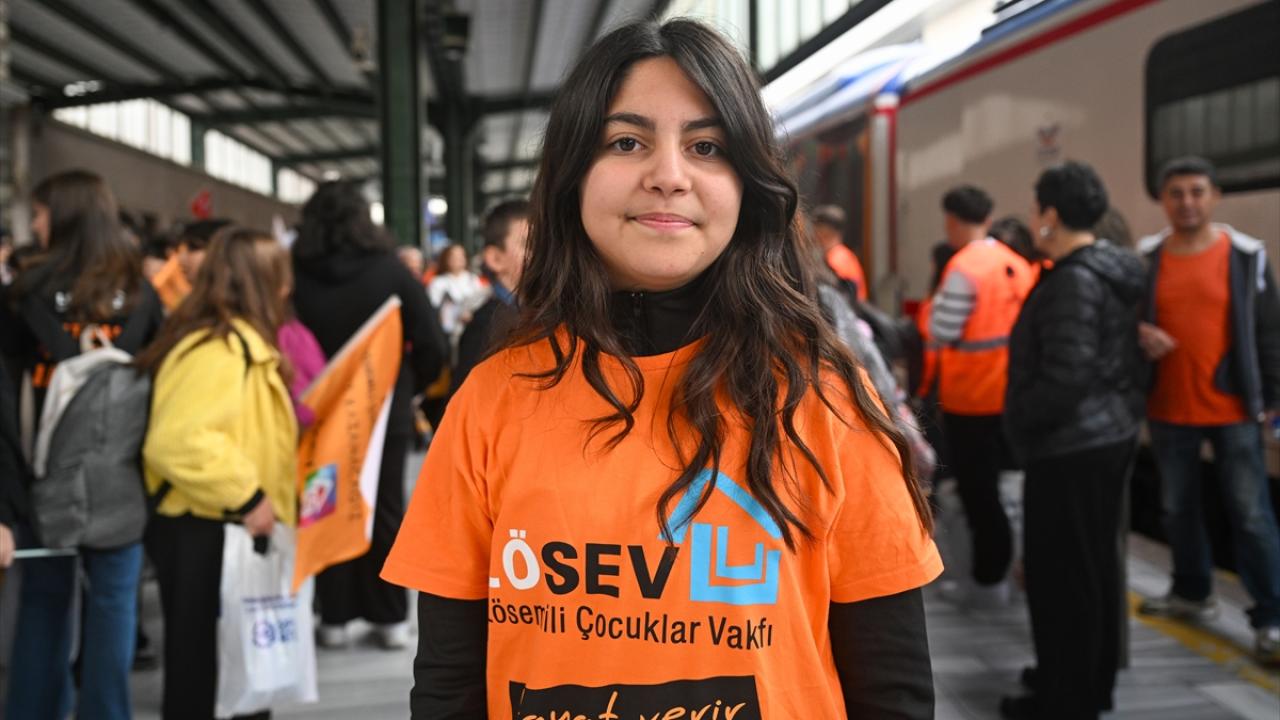 "Hem arkadaşlarımla birlikteyim hem de tren yolculuğu yapacağım"