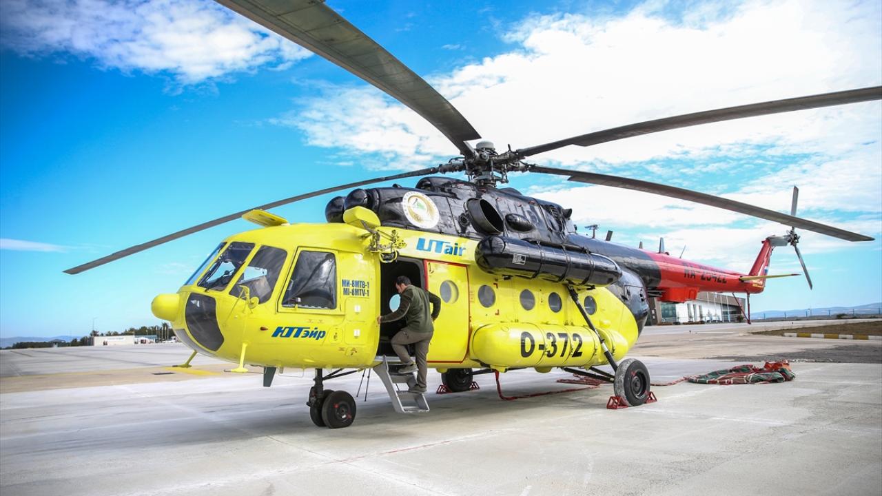 Düşen helikopterde yaralanan ormancı "yeşil vatan" için görevi başında