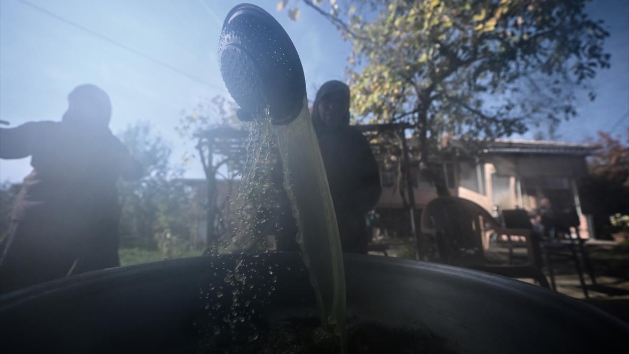 Devlet desteğiyle şeker kamışı eken kadın girişimci yılda 1 ton pekmez üretiyor