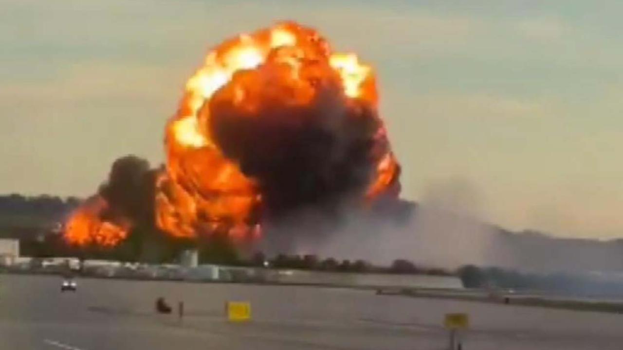 ABD'de kargo uçağı düştü