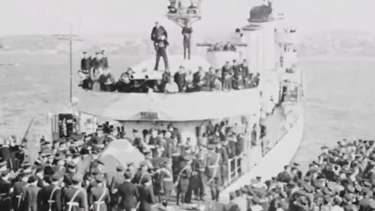 Ata'nın son yolculuğu TRT arşivinde