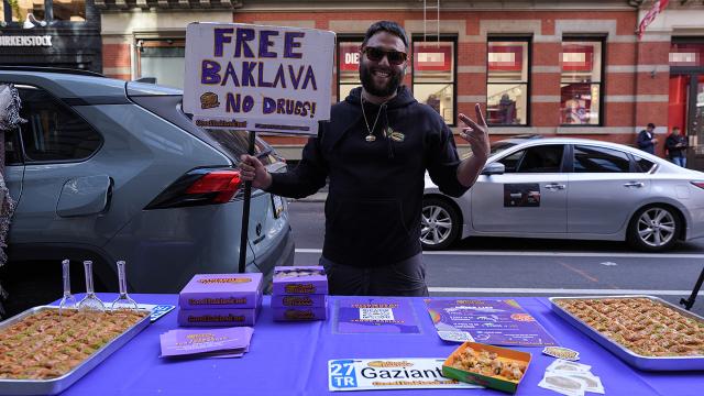 Antep’ten New York’a "tatlı" yolculuk