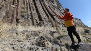 Kars'taki milyonlarca yıllık bazalt sütunlar akademik çalışmayla literatüre girdi