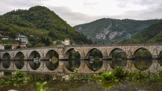 Bosna Hersek'te Drina Nehri'ndeki Osmanlı hatırası