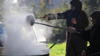 Devlet desteğiyle şeker kamışı eken kadın girişimci yılda 1 ton pekmez üretiyor