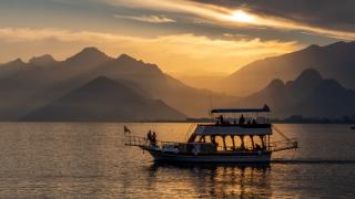 Antalya'da gün batımı