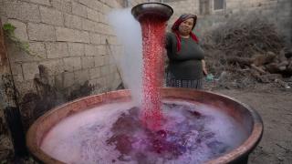 Oğuzeli’nde ev yapımı nar ekşisi mesaisi başladı