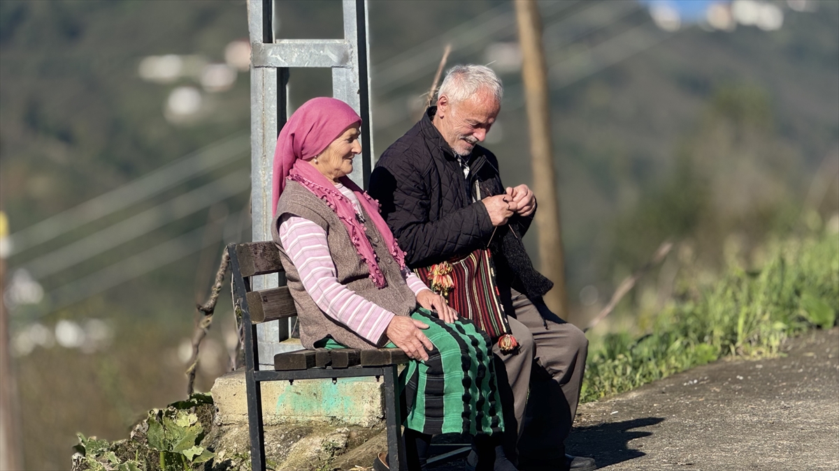 "Çorap örmekten keyif alıyorum"