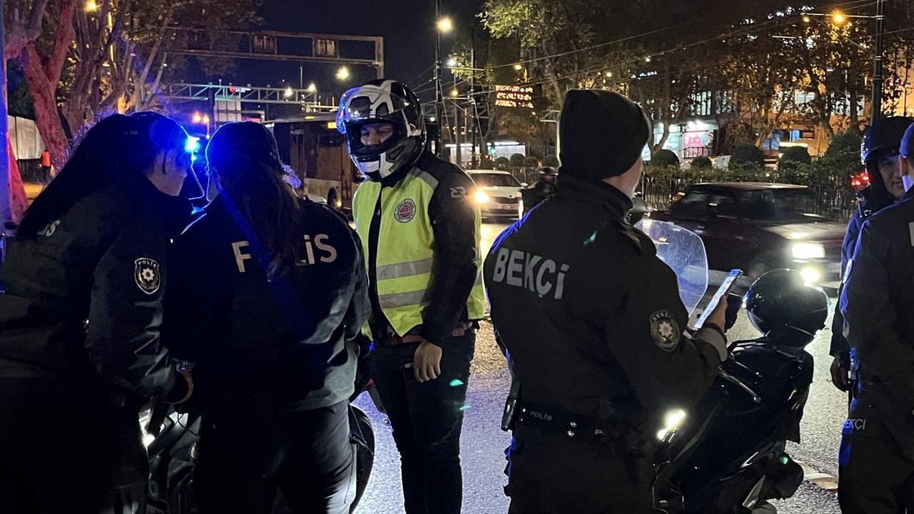 İstanbul'da asayiş denetimi
