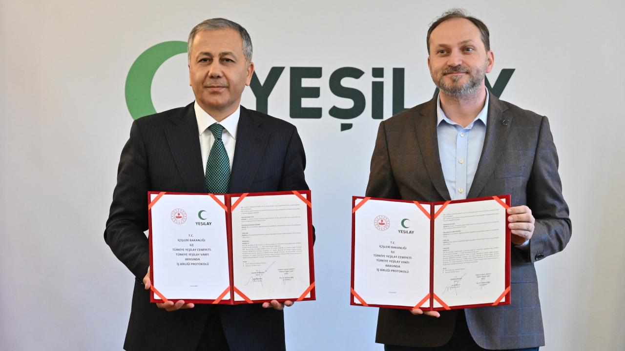 İçişleri Bakanlığı ve Yeşilay, bağımlılıkla mücadele protokolü imzaladı