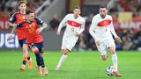 A Milli Futbol Takımımız, İspanya'dan puanla döndü