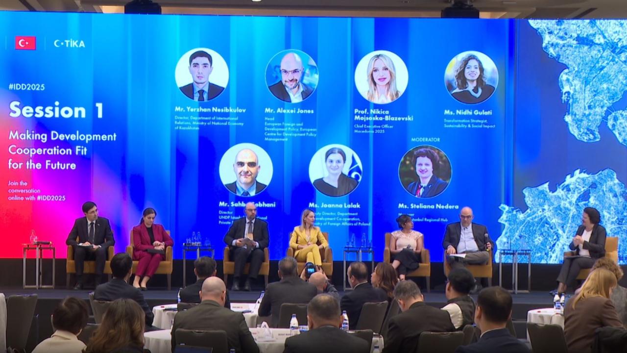 TİKA ve UNDP iş birliğinde düzenlenen İstanbul Kalkınma Diyalogları başladı