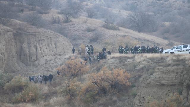 MSB: Düşen askeri kargo uçağının enkazında incelemelere başlandı