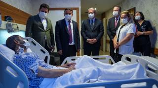 Tren hattındaki transferle organ nakline yetiştirilen hastadan makinistlere "hayat" teşekkürü