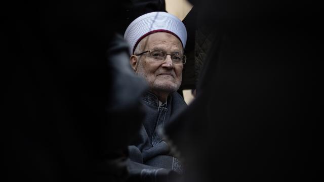 Mescid-i Aksa İmam Hatibi Şeyh Sabri'nin yargılandığı davanın duruşması Doğu Kudüs'te gerçekleşti