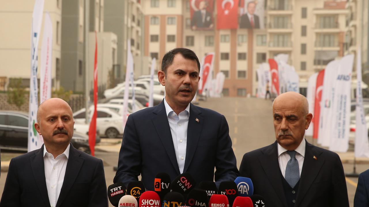 Bakan Kurum: Afetzede kardeşlerimize verdiğimiz her söze sadakatle bağlıyız