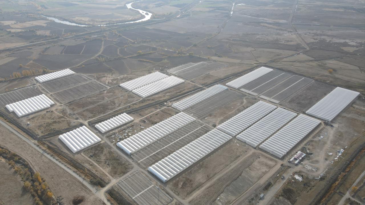 Doğu Anadolu'nun en büyük toplu sera alanı kuruluyor